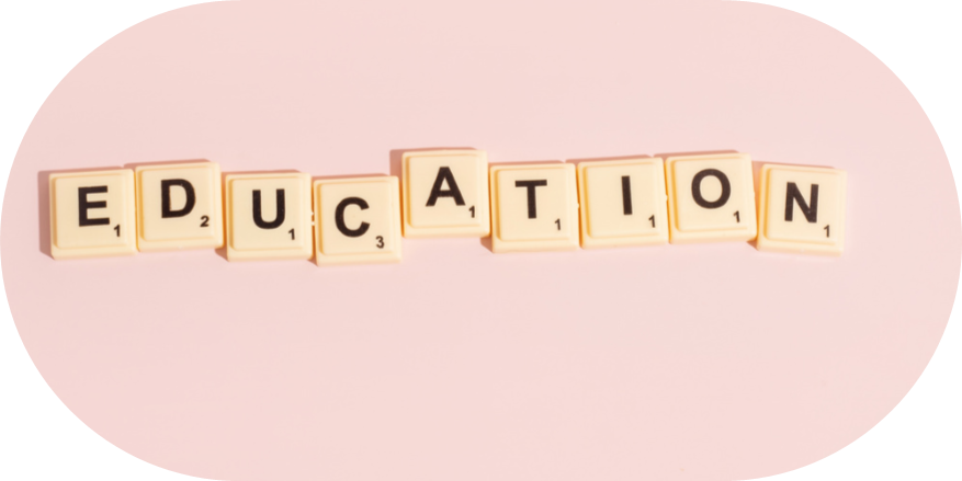 Education felirat – oktatás, edukáció